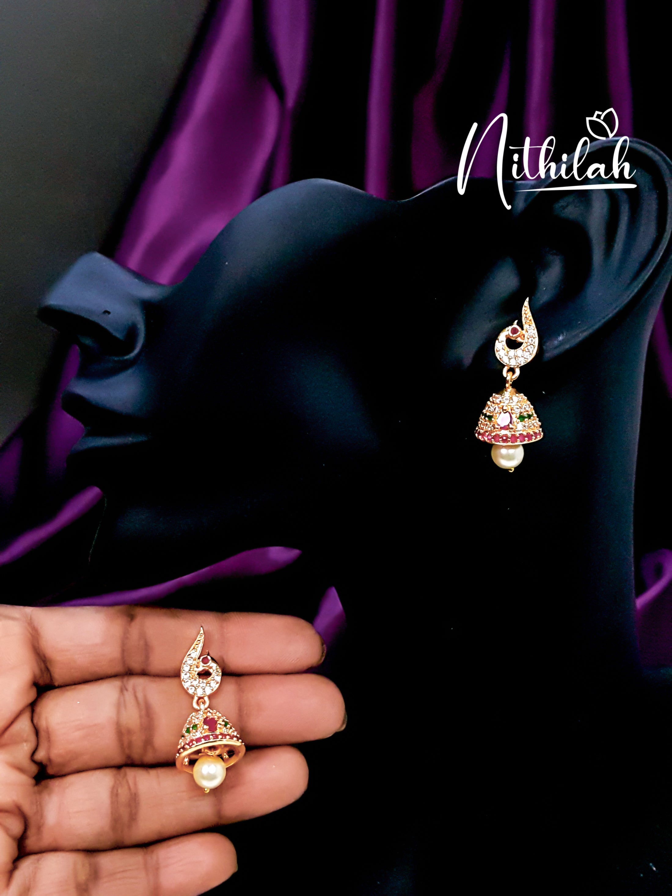 Gold Jhumkas Online Shopping for Women at Low Prices